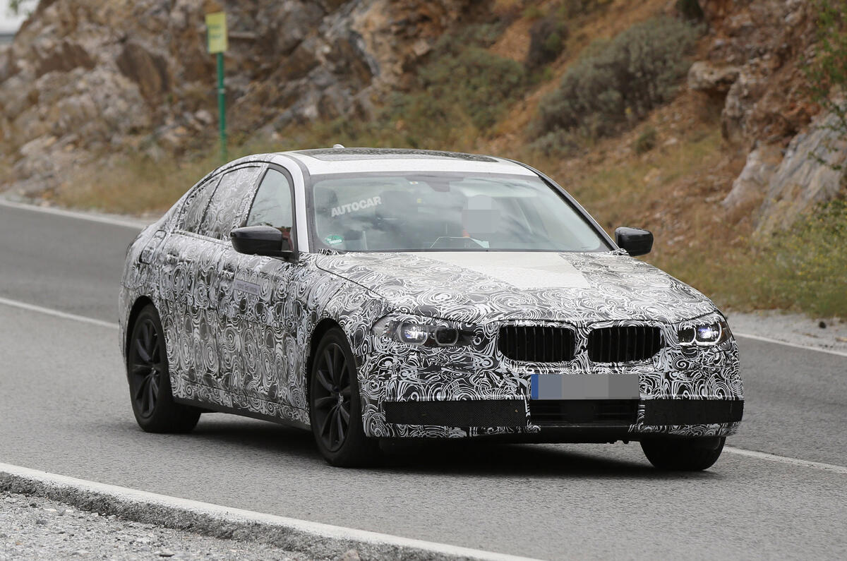 2017 BMW 5 Series - latest spy pictures