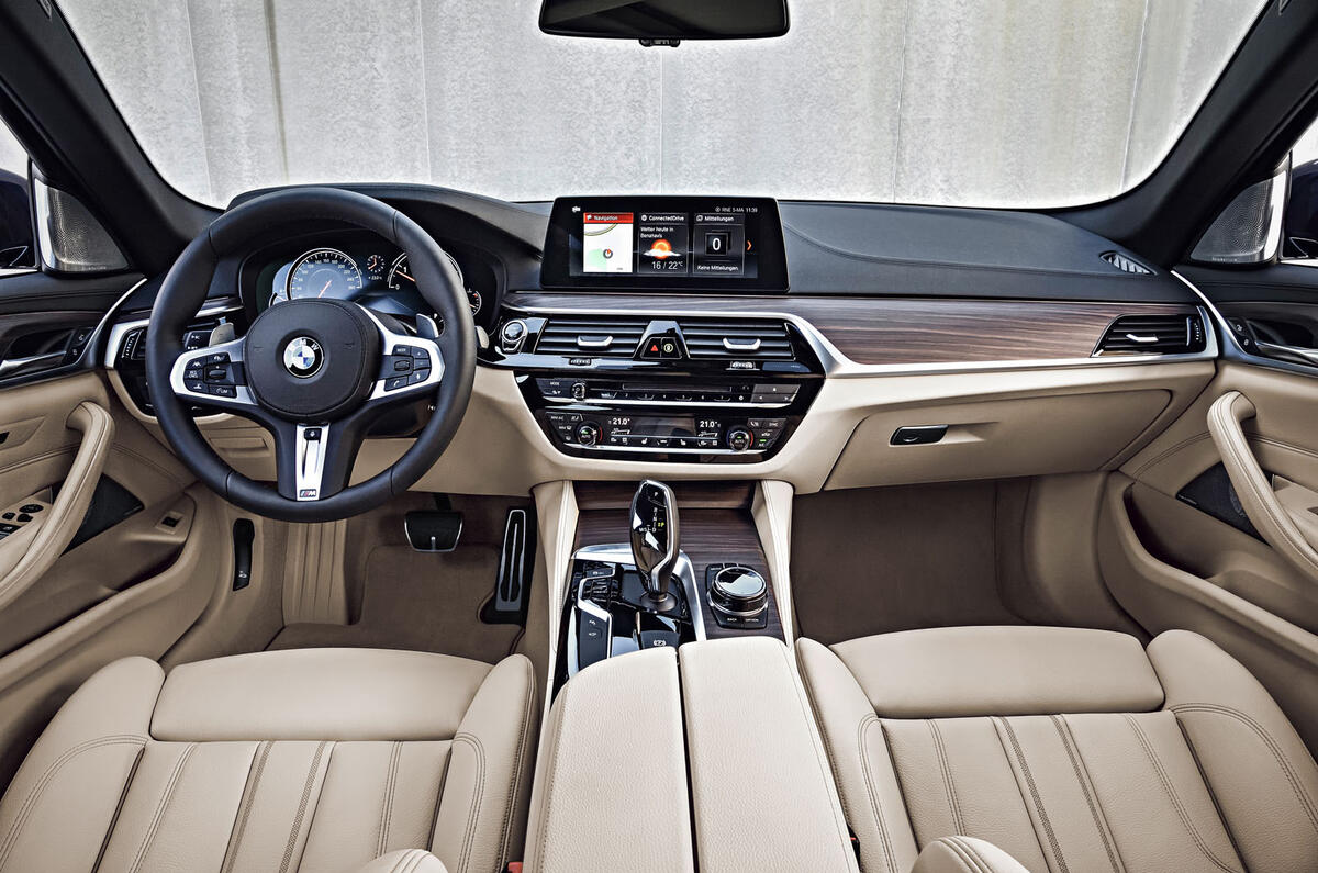 2017 BMW 5 Series Touring interior