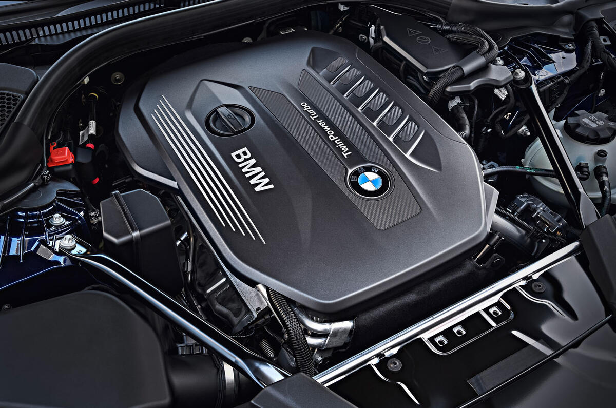 2017 BMW 5 Series Touring engine