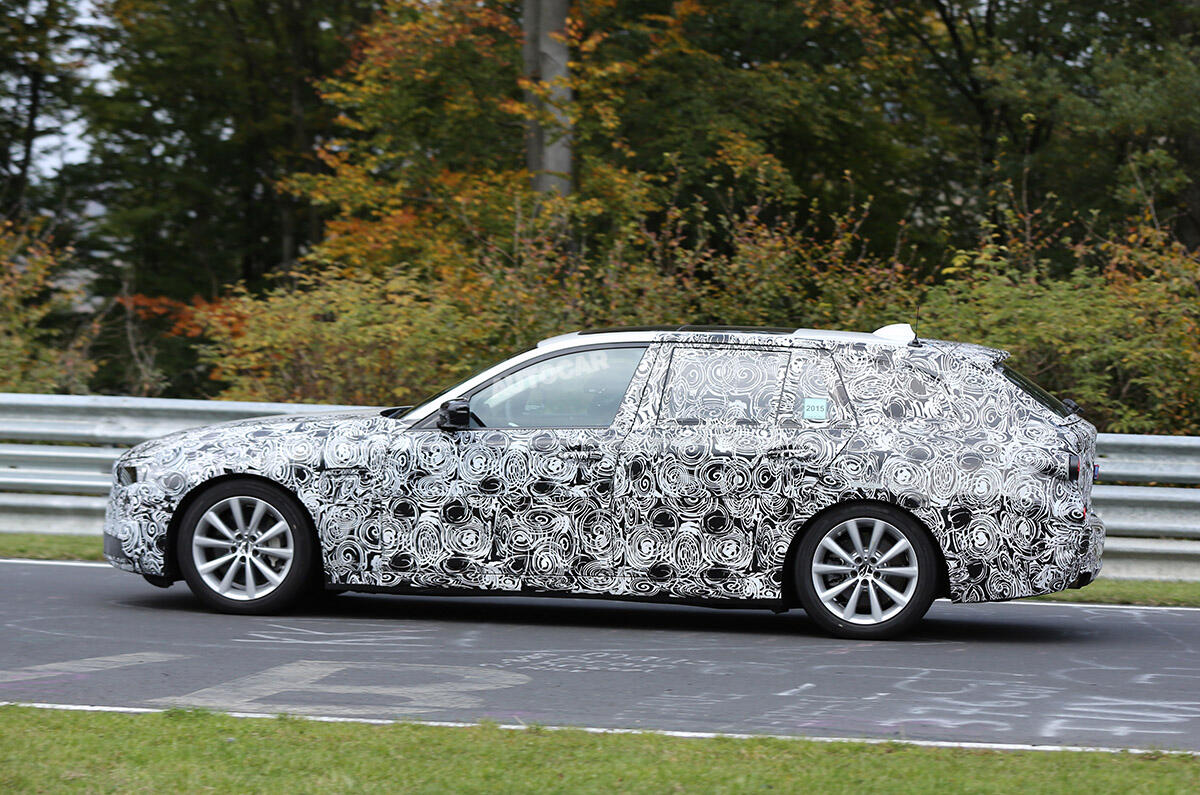 BMW 5 Series Touring spy shots
