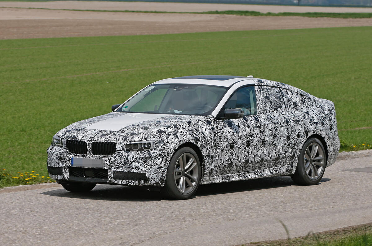 2017 BMW 5 Series GT spy shots