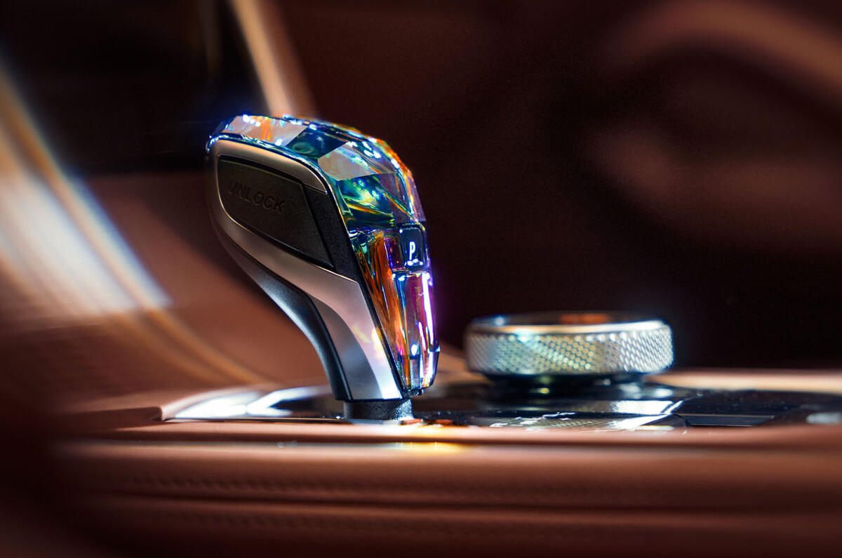 BMW Concept Skytop gear selector