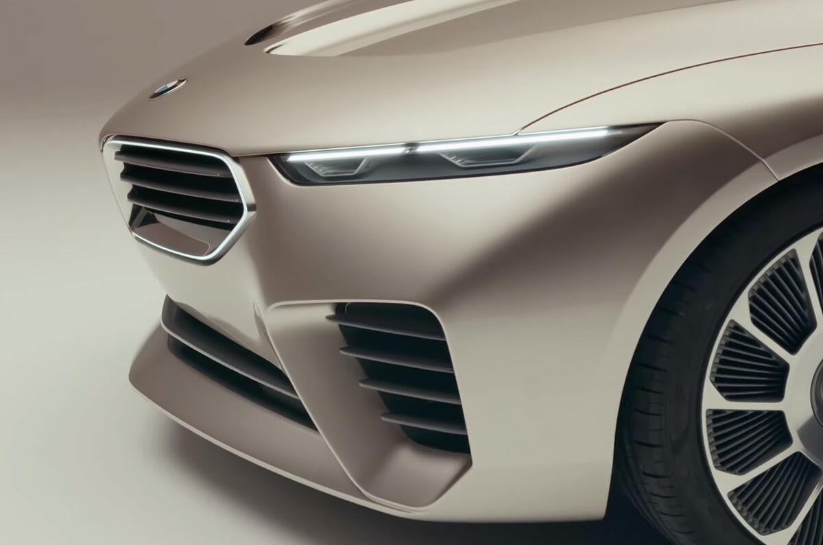 BMW Concept Skytop leak front bumper detail BMW Concept Skytop leak front bumper detail