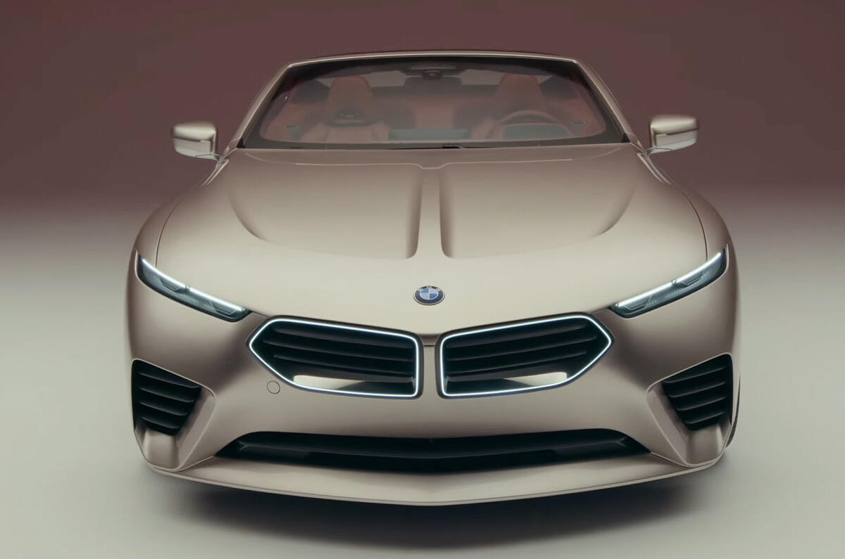 BMW Concept Skytop leak front BMW Concept Skytop leak front