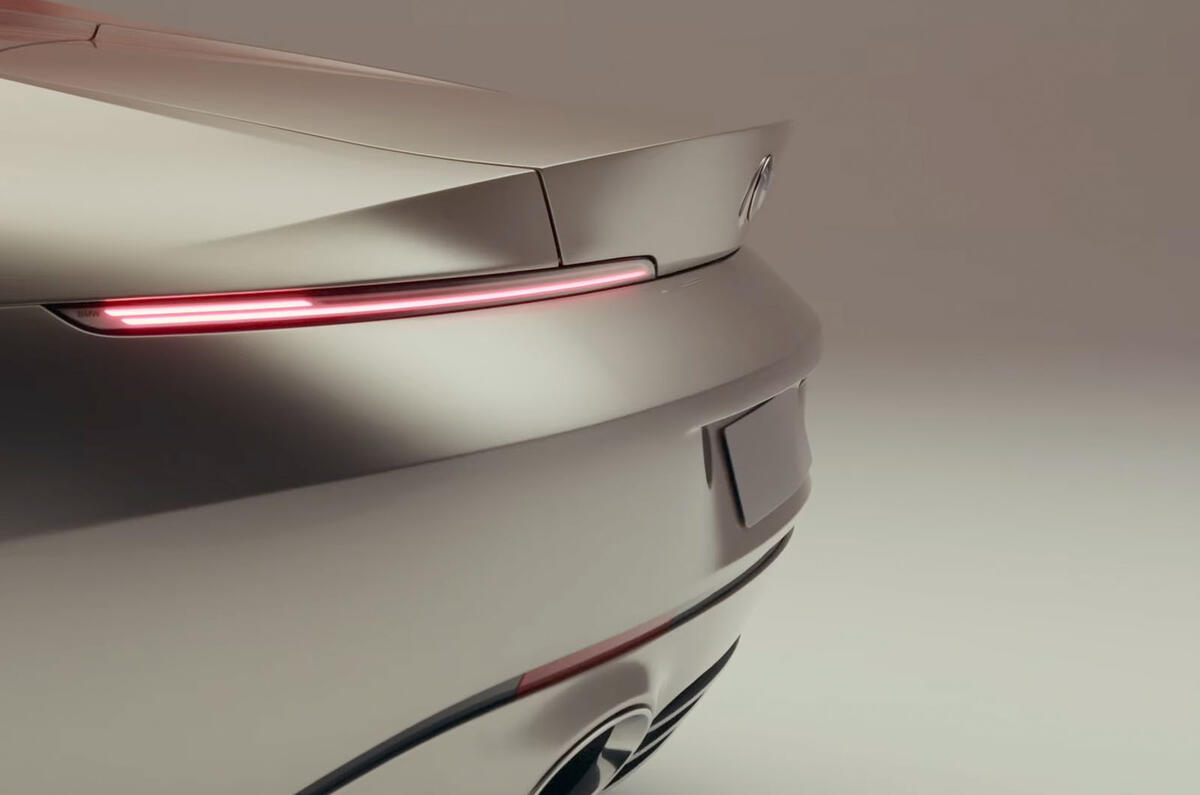 BMW Concept Skytop leak rear detail BMW Concept Skytop leak rear detail