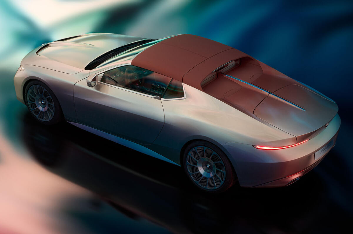 BMW Concept Skytop rear quarter roof up