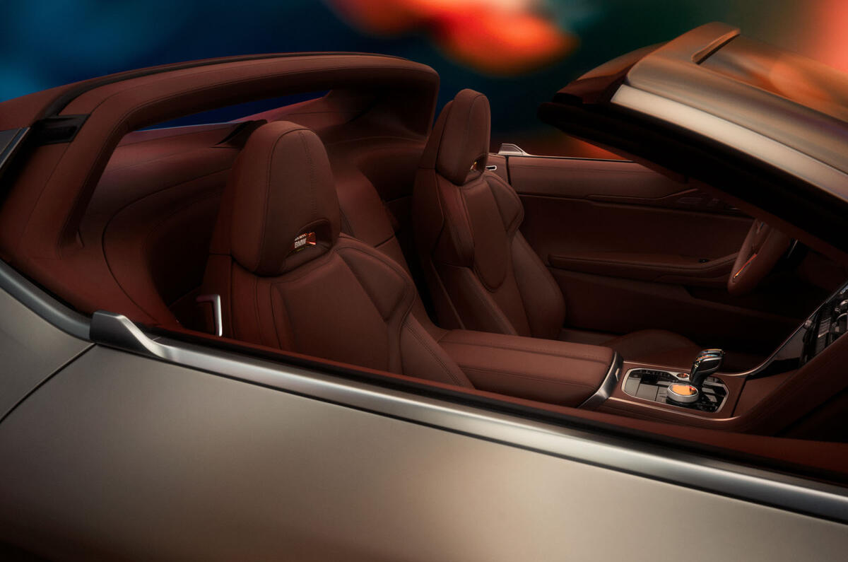 BMW Concept Skytop seats