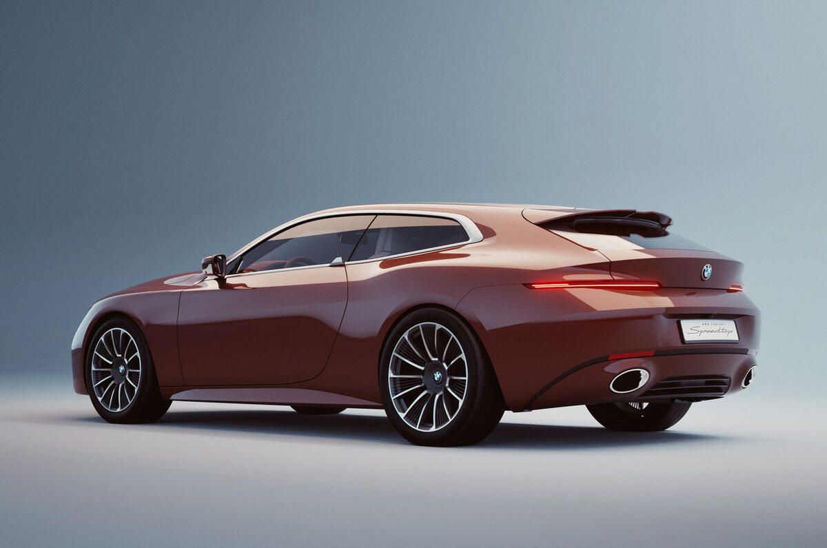 BMW Concept Speedtop rear quarter static BMW Concept Speedtop rear quarter static