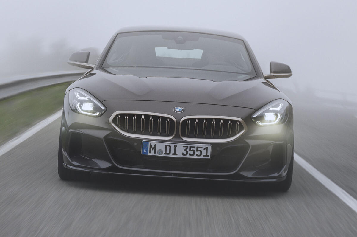 BMW Concept Touring  Coupé front tracking BMW Concept Touring  Coupé front tracking