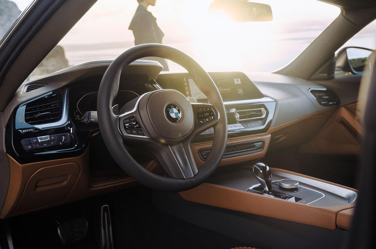 BMW Concept Touring  Coupé interior driver side BMW Concept Touring  Coupé interior driver side