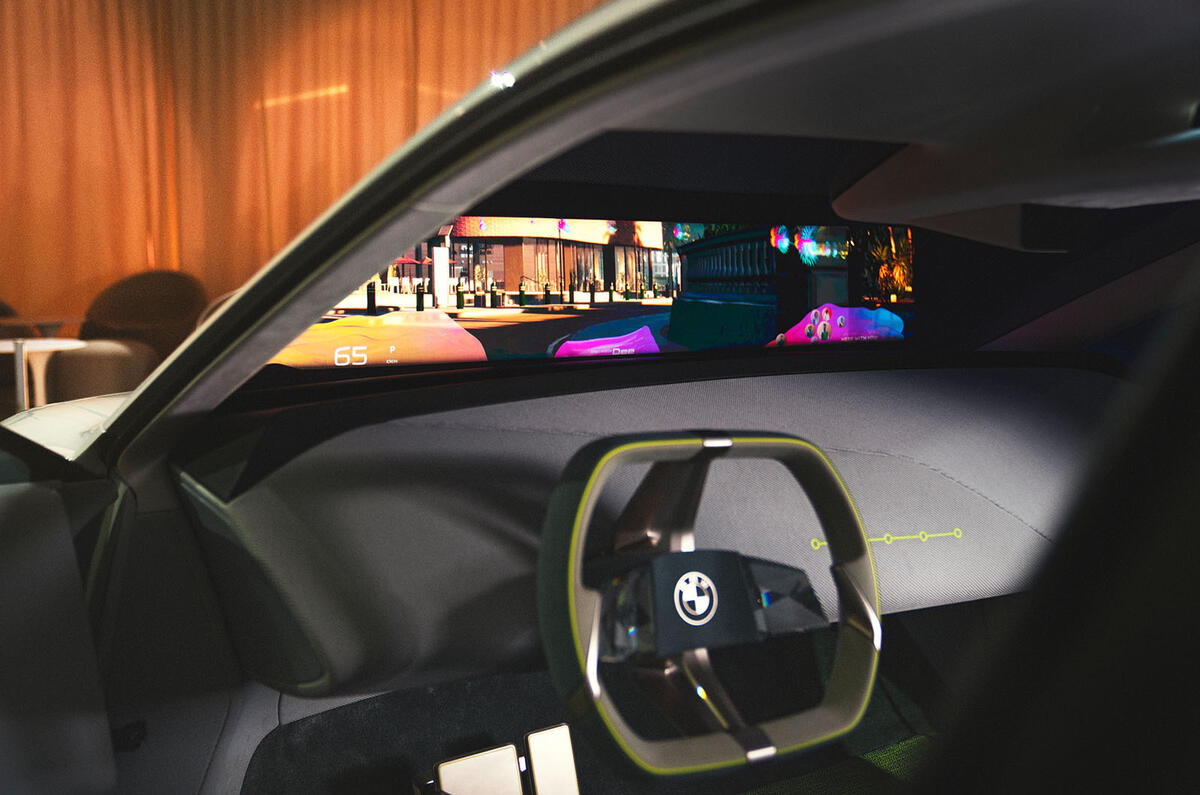 BMW i Vision Dee concept interior