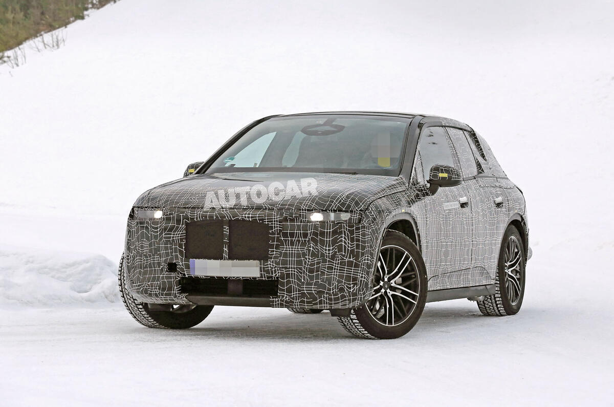 BMW iNext winter testing spies 3