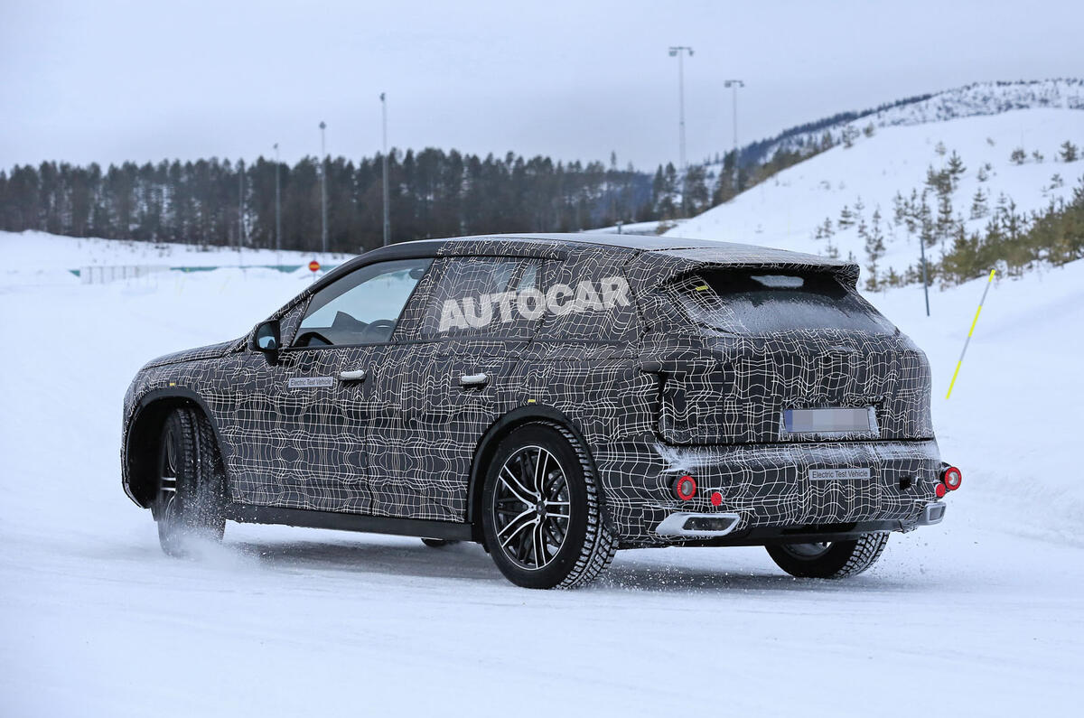 BMW iNext winter testing spies 2