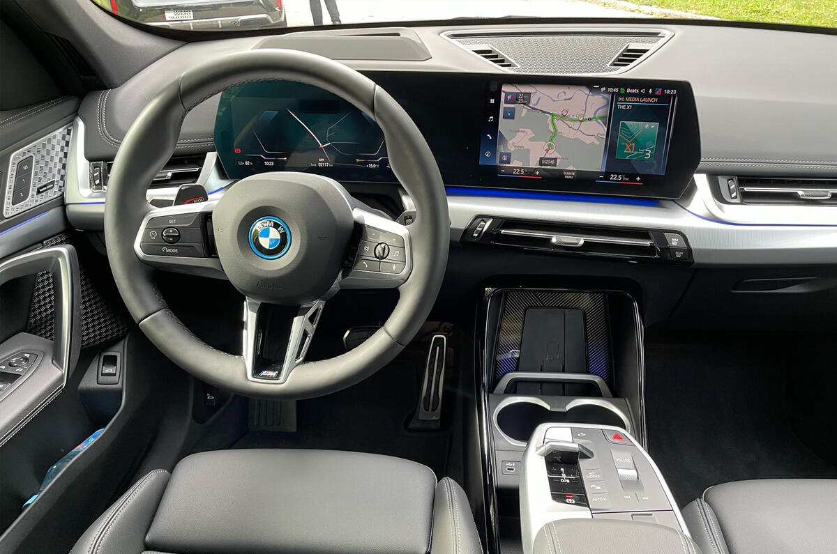 BMW iX1 2022 interior lhd BMW iX1 2022 interior lhd