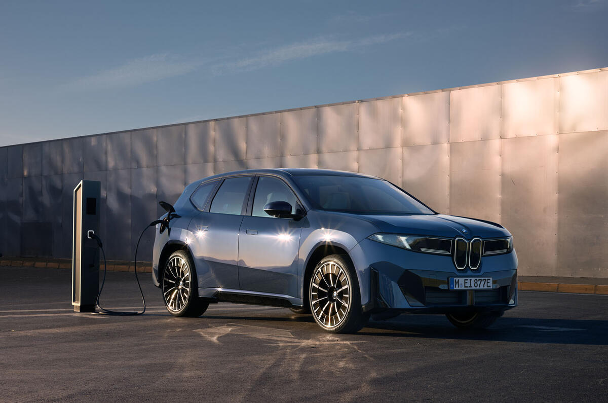 bmw ix3 2026 front quarter charging