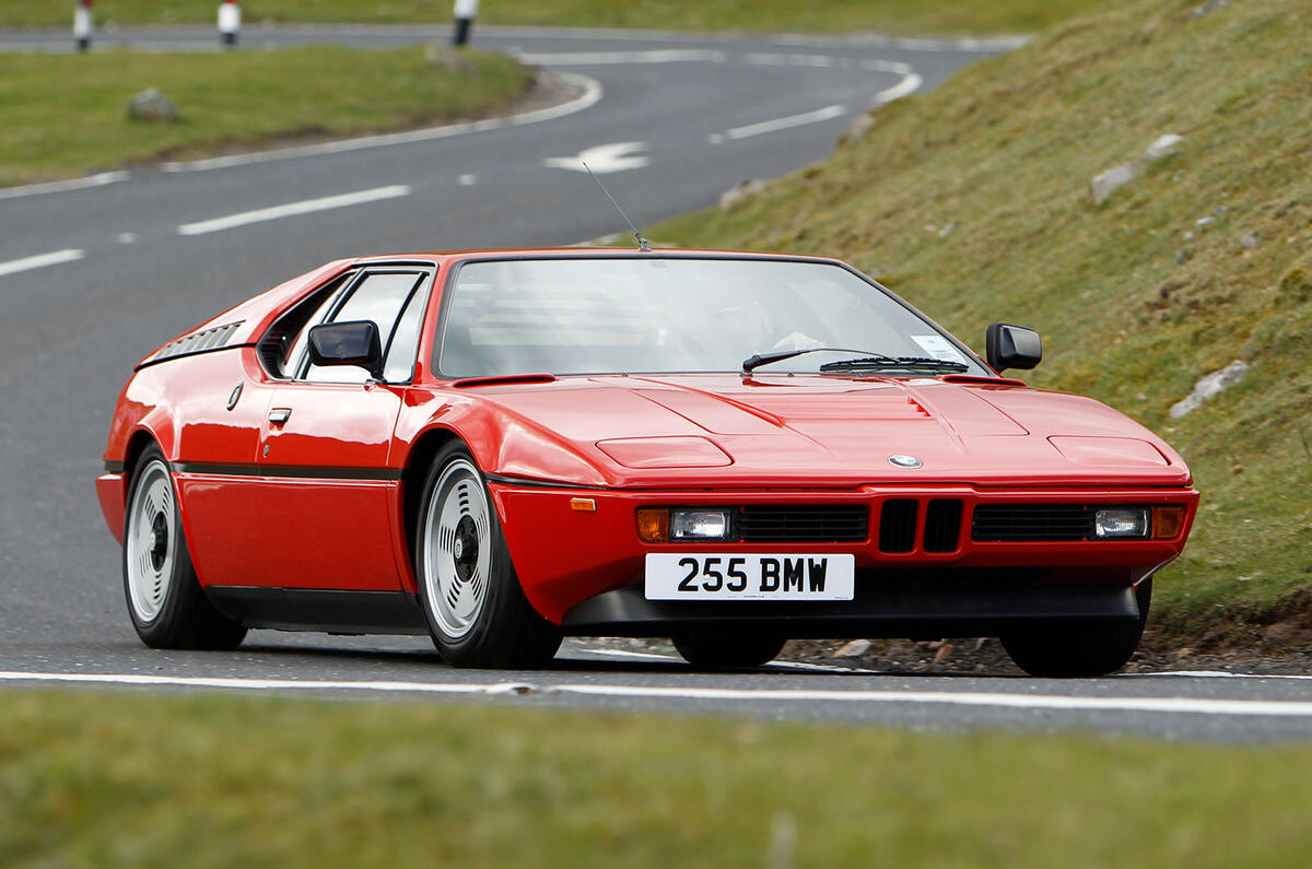 BMW M1 front three quarter static BMW M1 front three quarter static