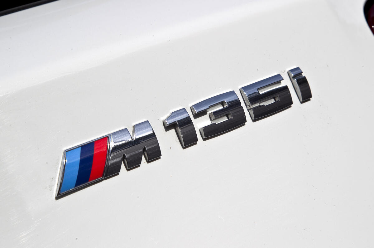BMW M135i 2012 badge BMW M135i 2012 badge