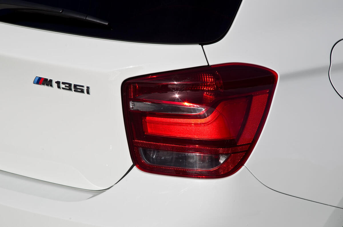 BMW M135i 2012 rear light BMW M135i 2012 rear light