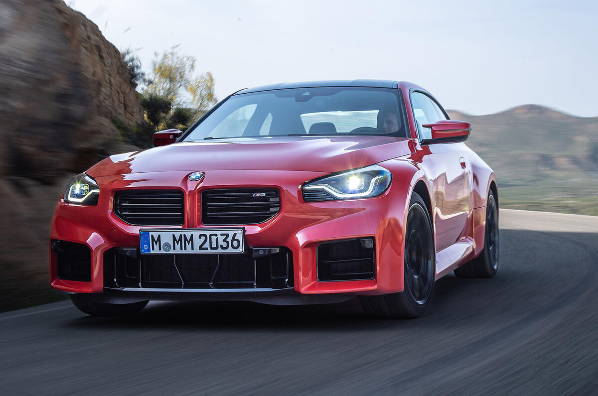 BMW M2 front tracking