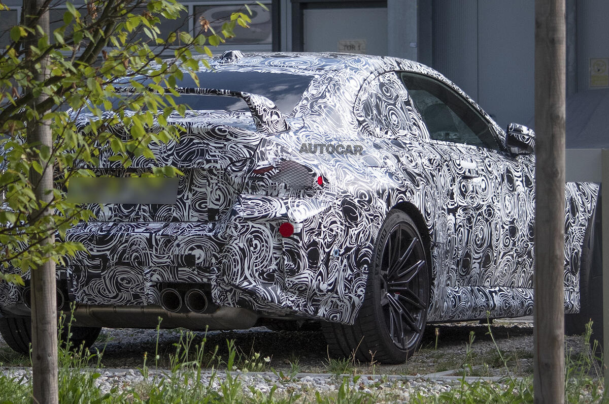 BMW M2 GTS Prototype 2022 rear r quarter