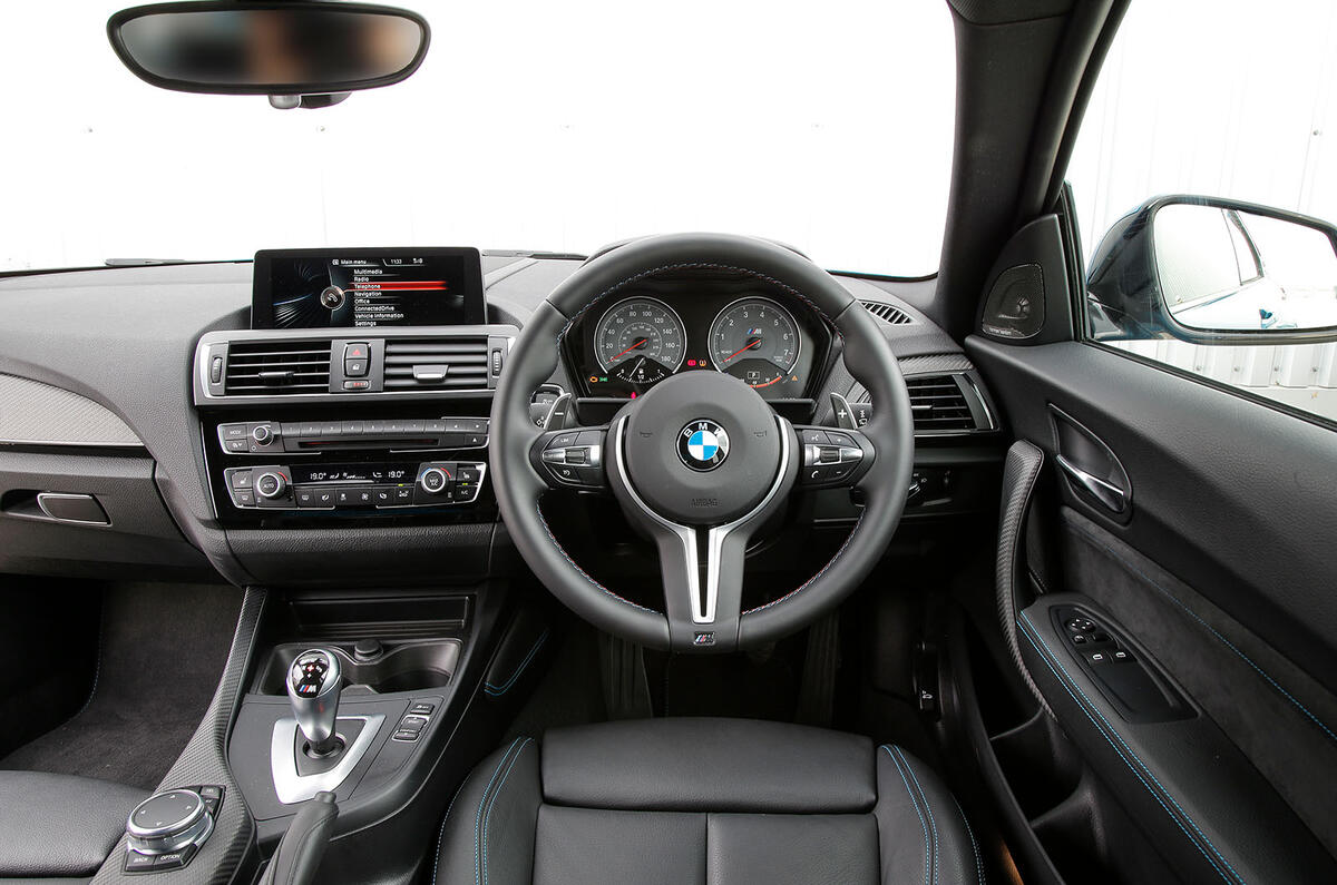 BMW M2 interior BMW M2 interior
