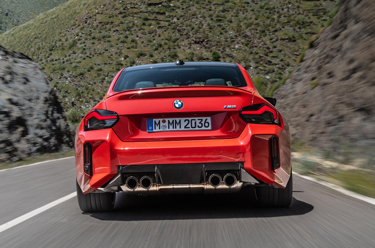 BMW M2 rear