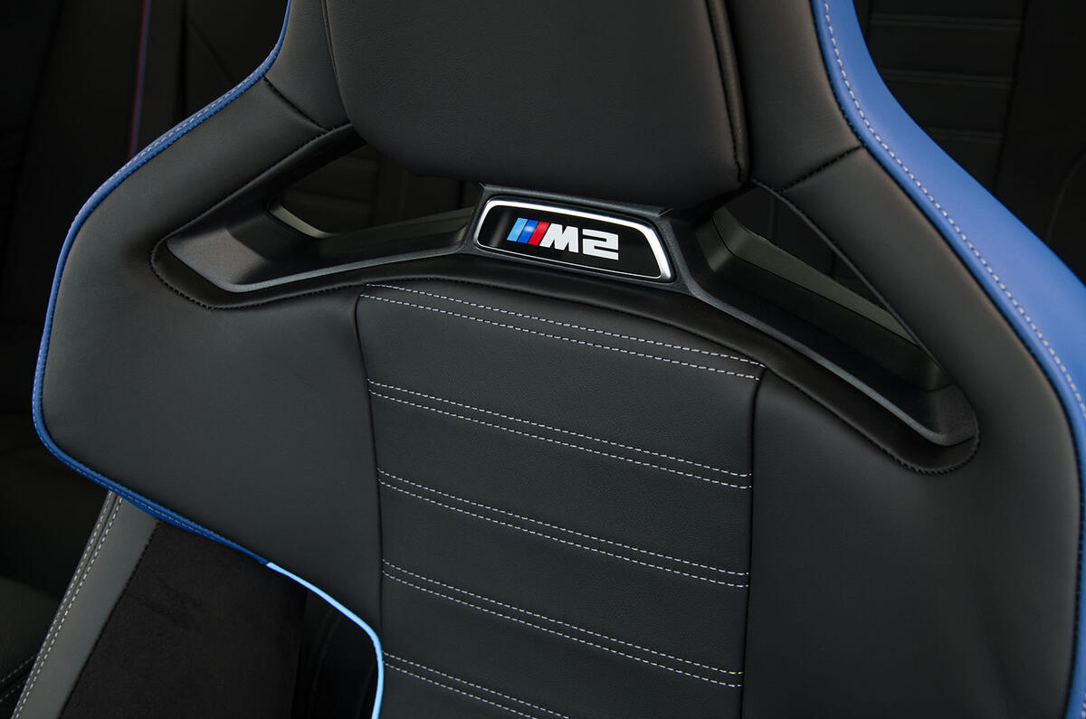 BMW M2 seat inserts