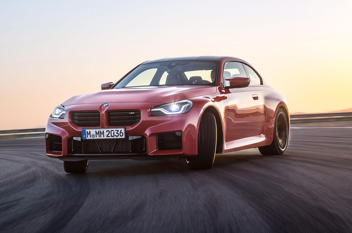 BMW M2 track front