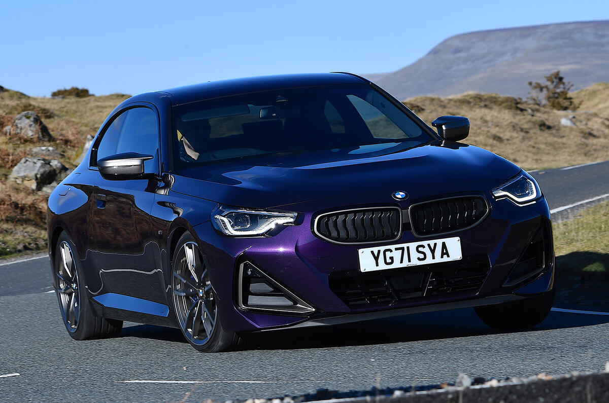 BMW M240i front tracking