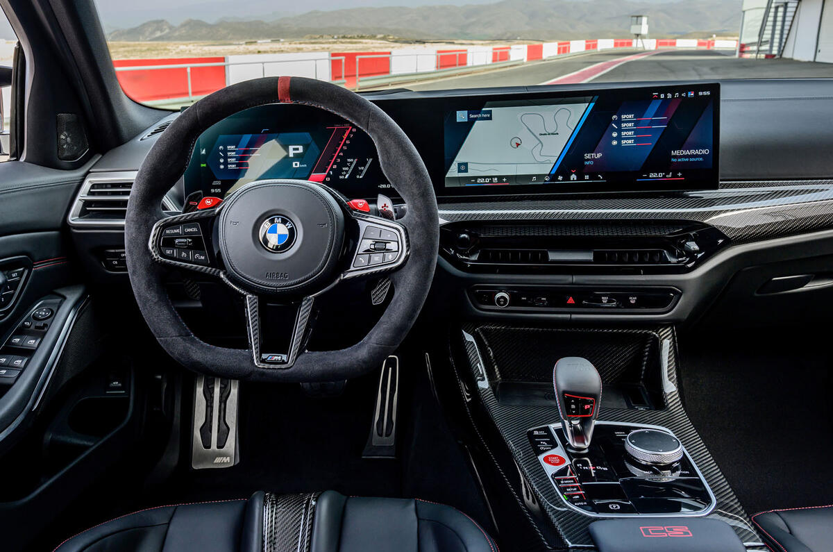 BMW M3 CS Touring dashboard