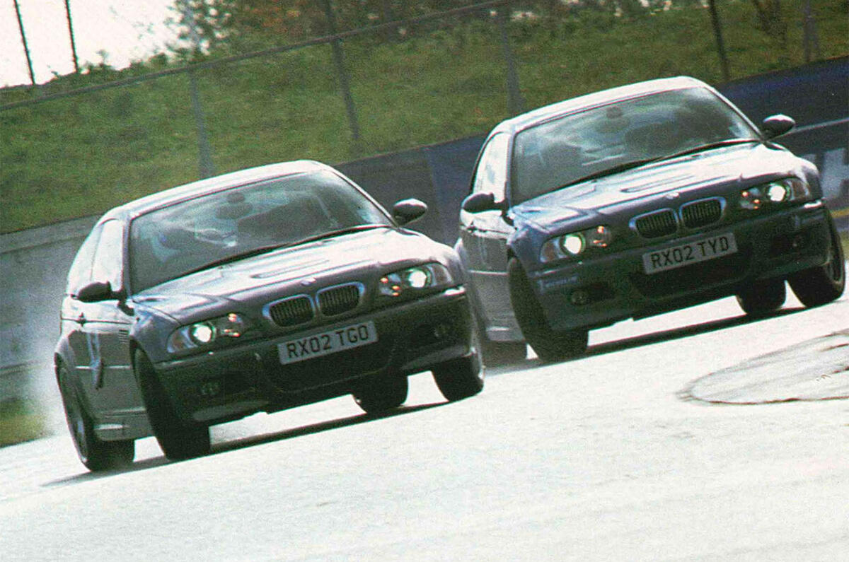 BMW M3 drifting