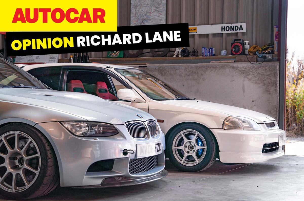 BMW M3 Honda civic type R EK9 RT column