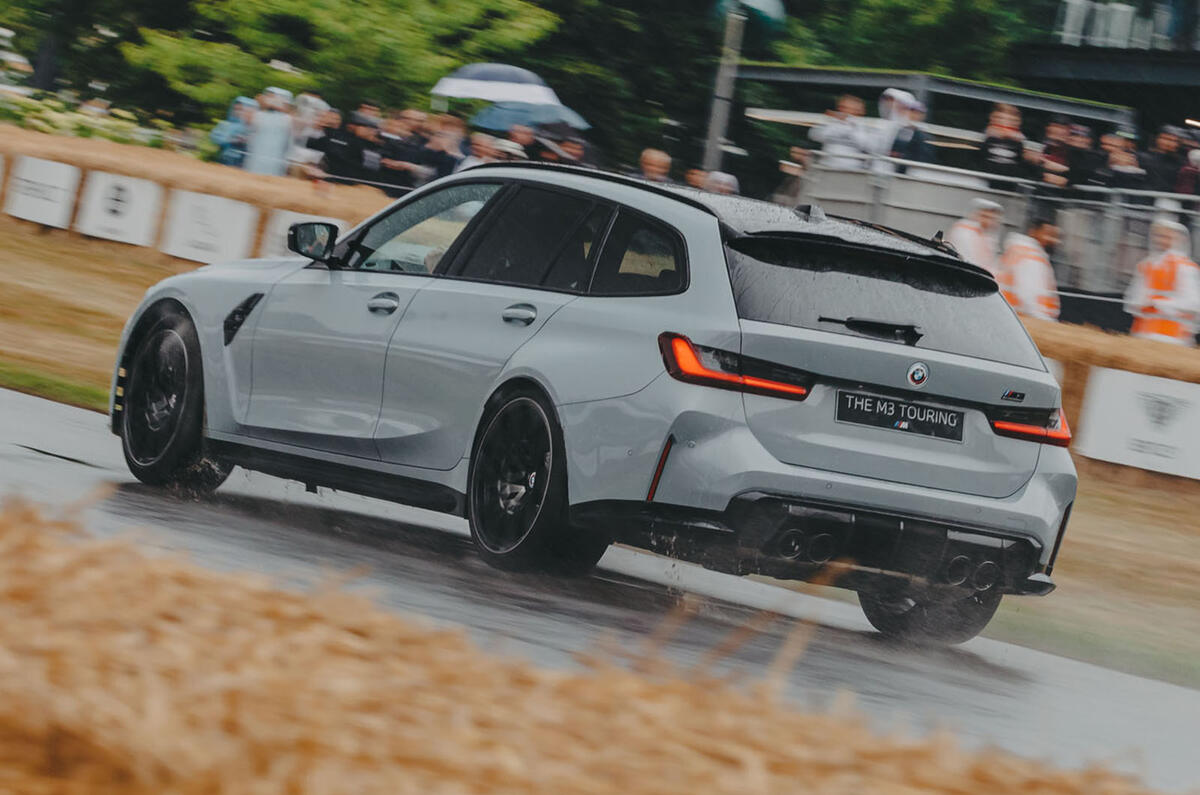 bmw m3 touring rear action bmw m3 touring rear action