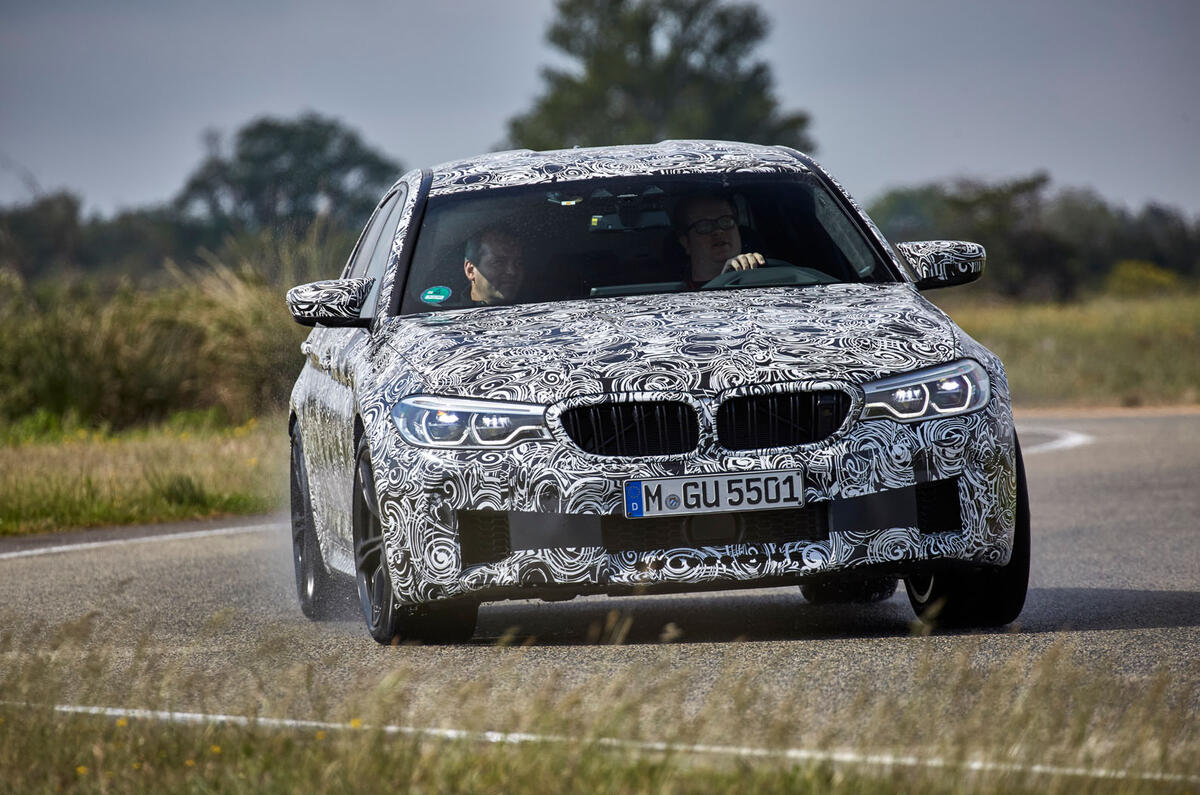 2018 BMW M5 Prototype