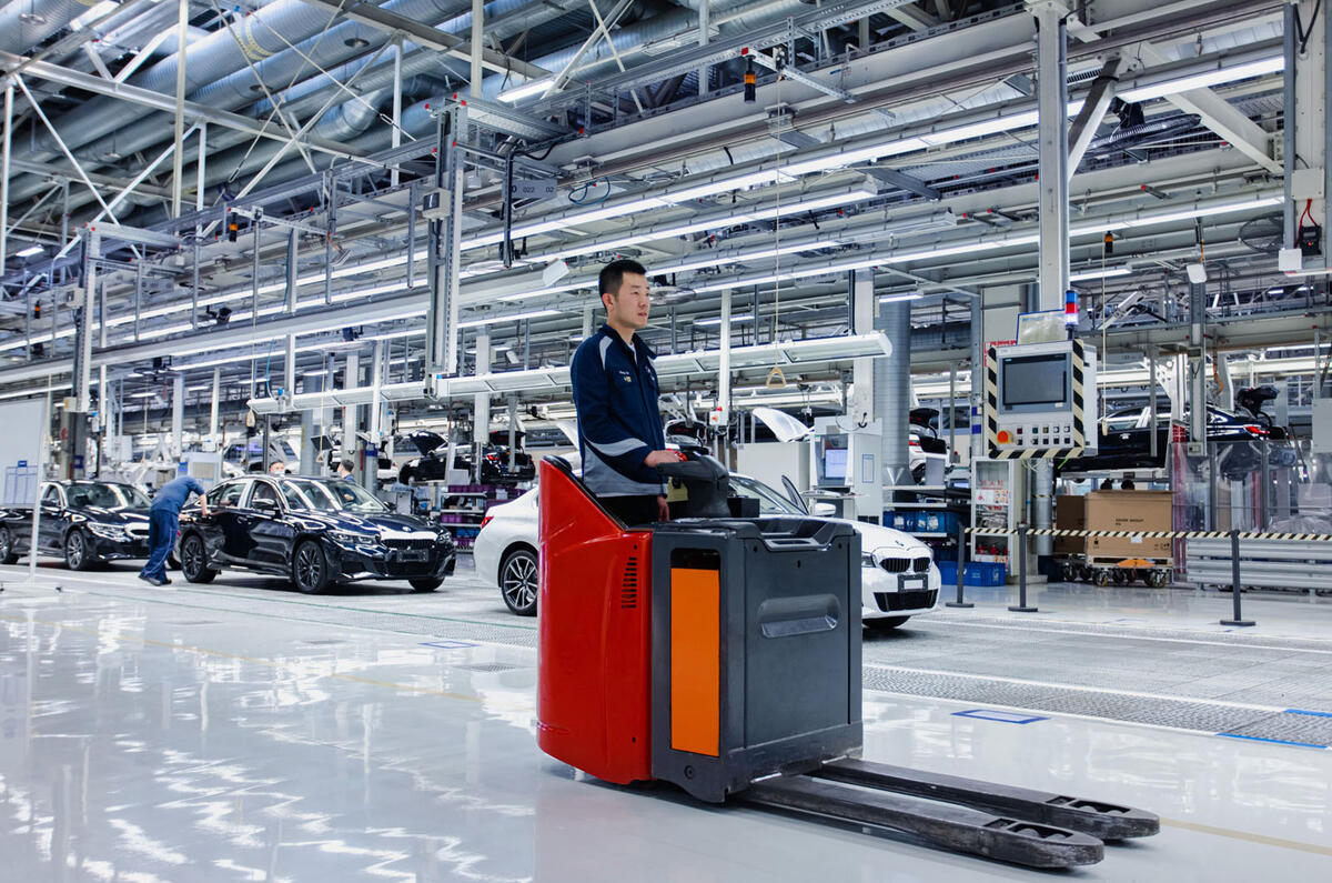 BMW production line China