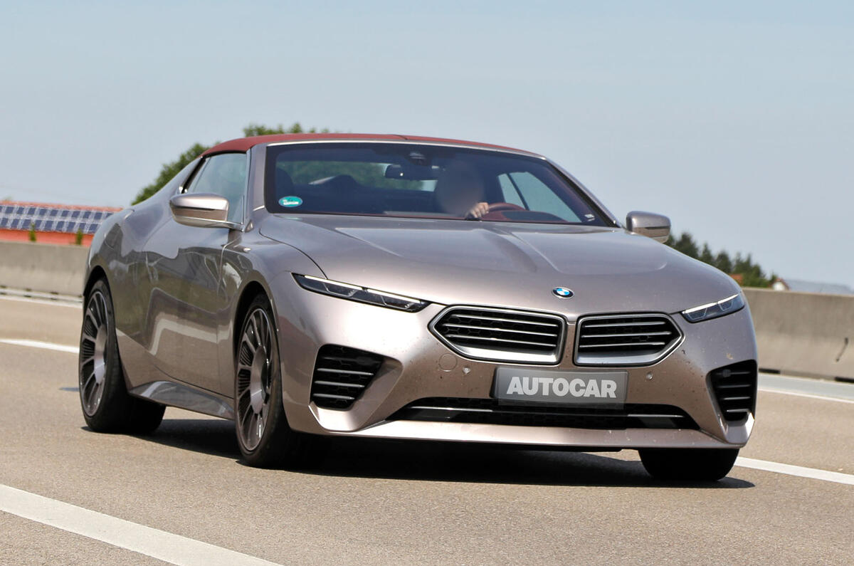 BMW Skytop prototype front quarter tracking
