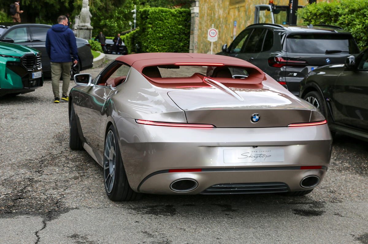 bmw skytop z8 rear