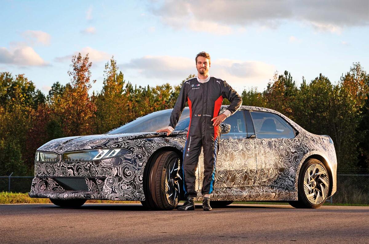 BMW Vision driving experience  Jens Klingmann BMW Vision driving experience  Jens Klingmann