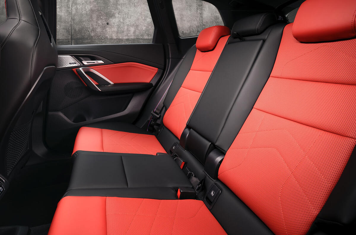 BMW X1 M35i 2023 rear seats