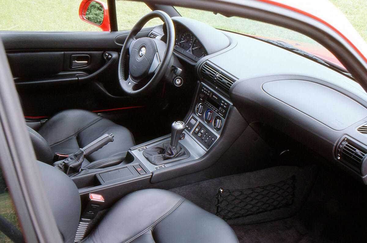 BMW Z3 M Coupe 1998 interior BMW Z3 M Coupe 1998 interior