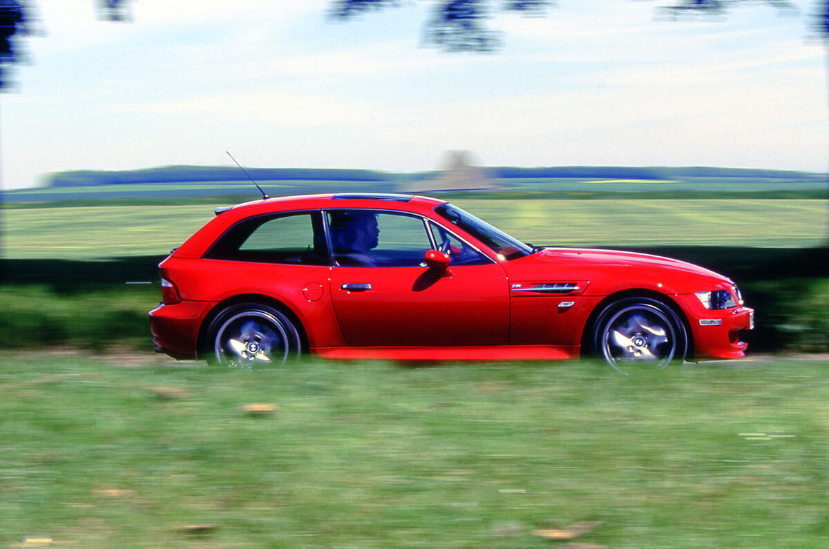 BMW Z3 M Coupe 1998 side pan BMW Z3 M Coupe 1998 side pan