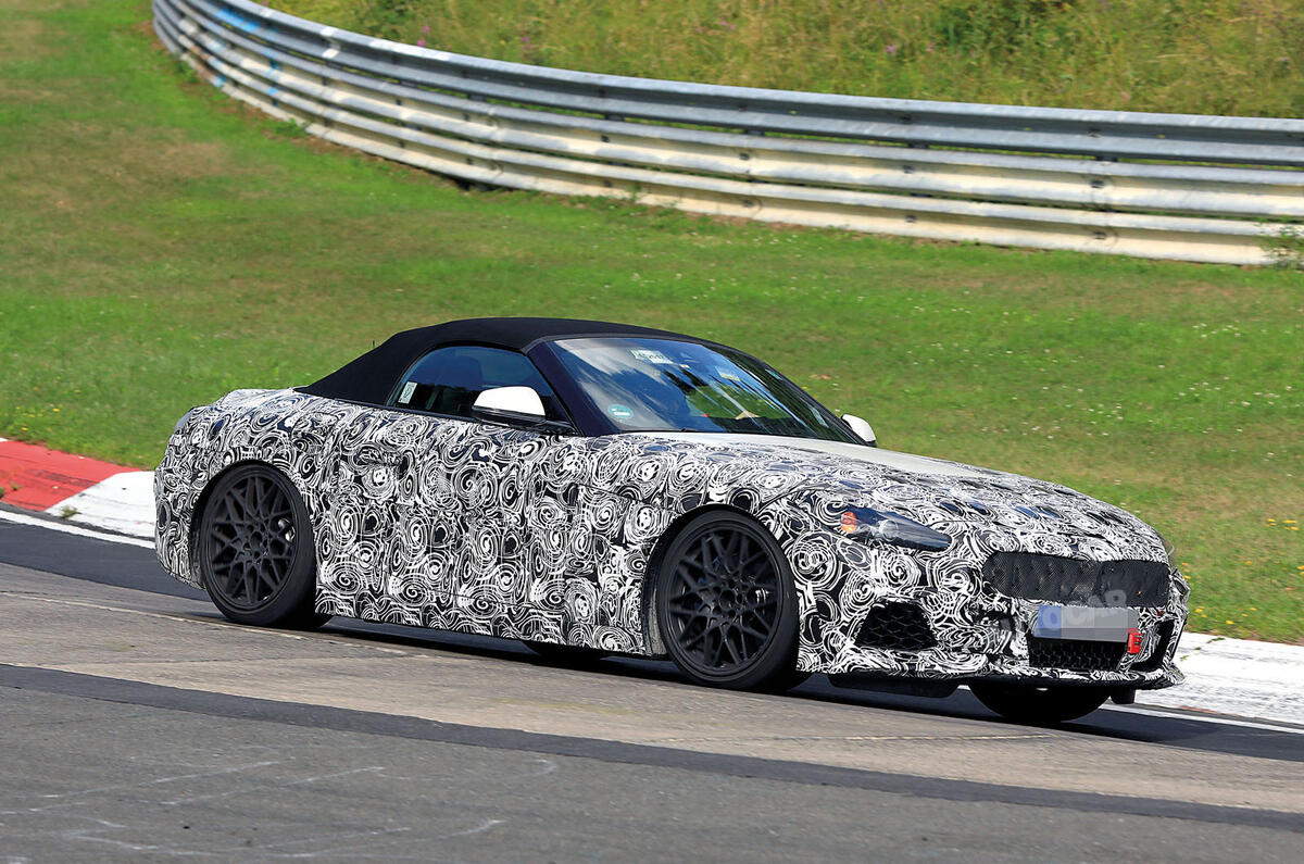 BMW Z4 spy shots