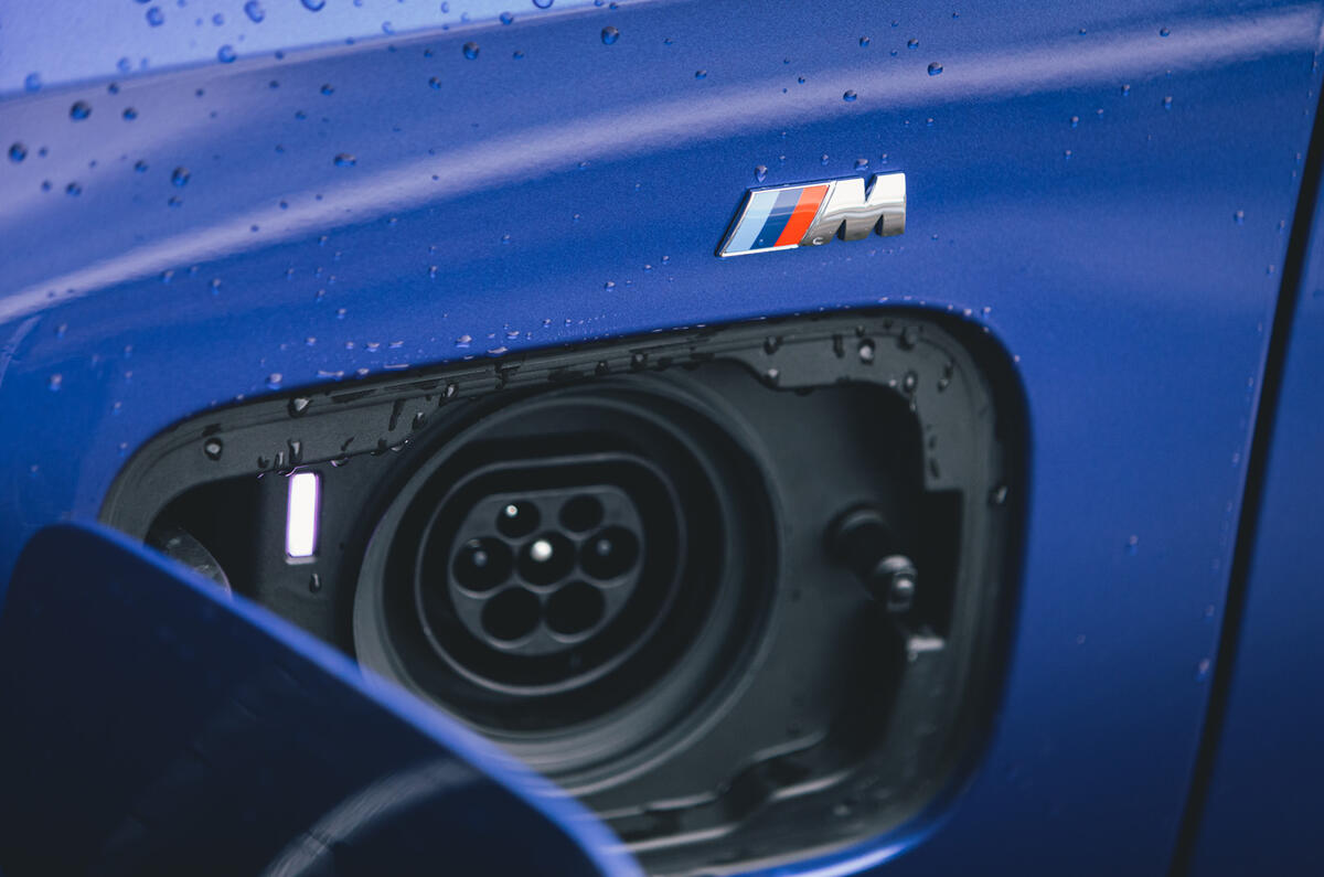 Britain's Best Car Awards 2020 - BMW 330e charging port