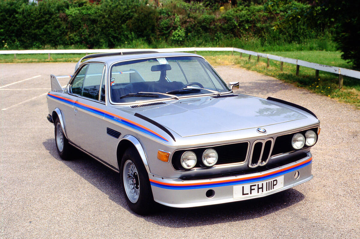 Autocar writers car of 2020 - BMW CSL batmobile static