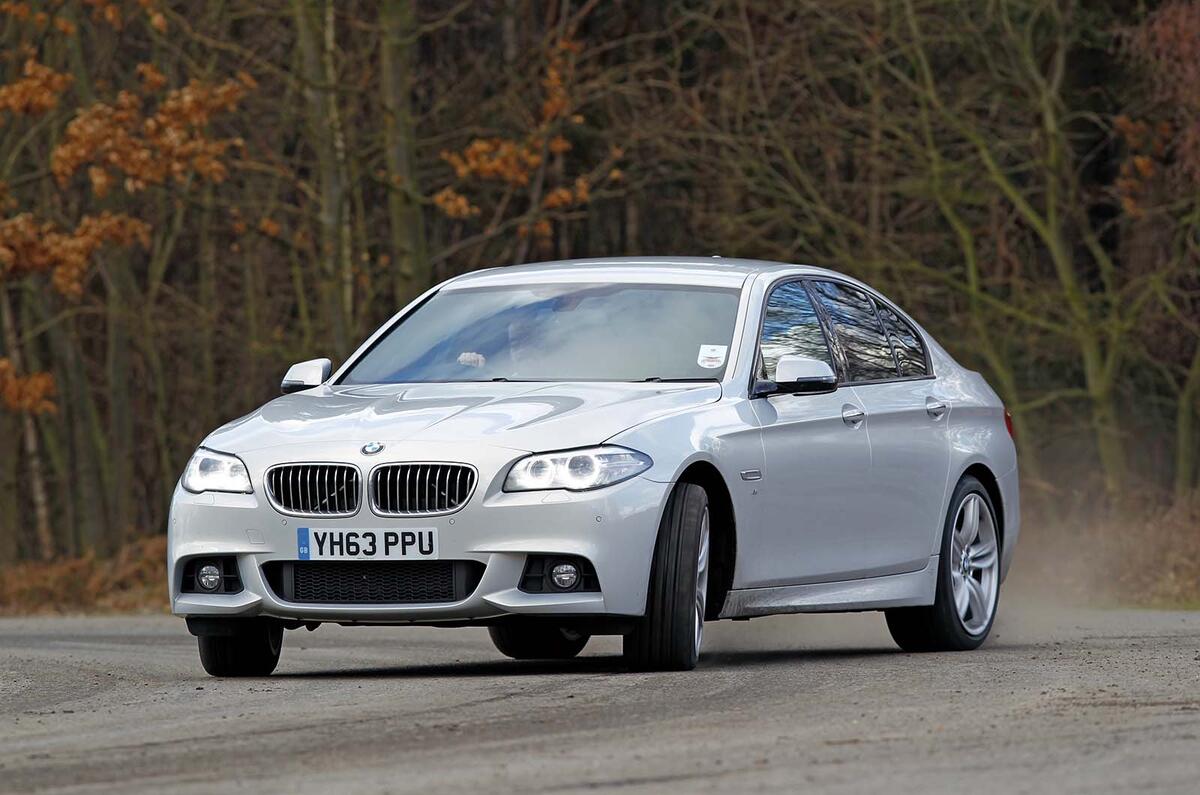 BMW 5 Series front three quarter