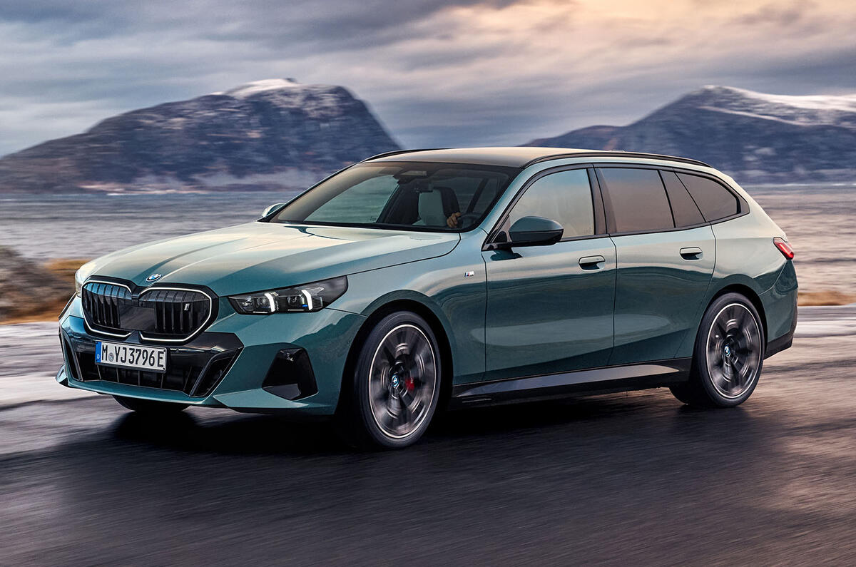 BMW 5 Series Touring front BMW 5 Series Touring front