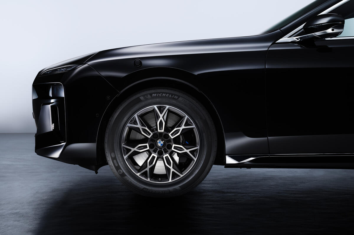 BMW 7 Series Protection front quarter