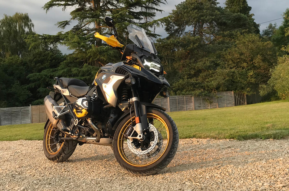 BMW bike front BMW bike front