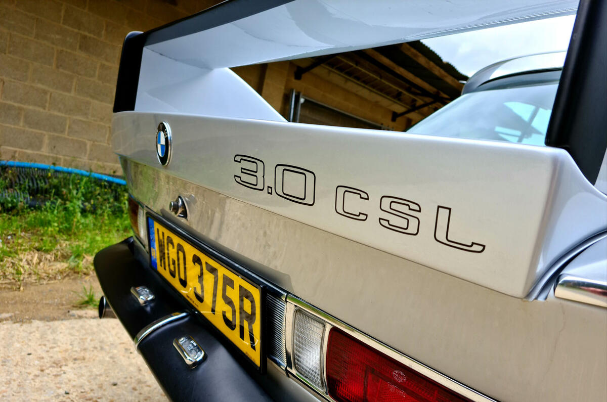 Autocar writers car of 2020 - BMW CSL batmobile