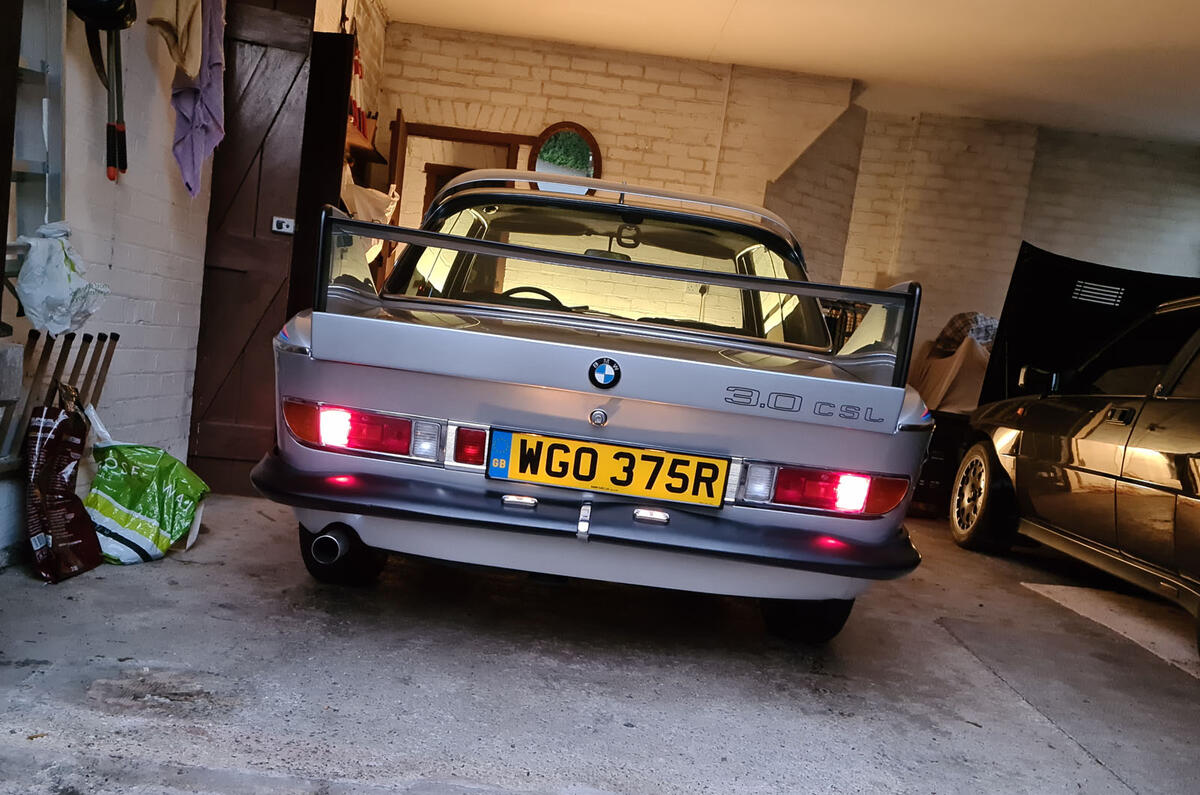 Autocar writers car of 2020 - BMW CSL batmobile